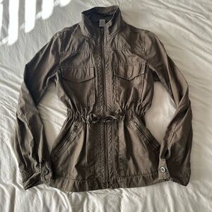 J. Crew Gray Cotton Shirt